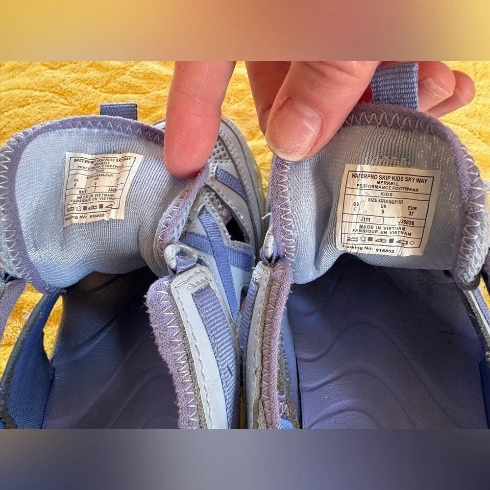 Merrell blue waterpro